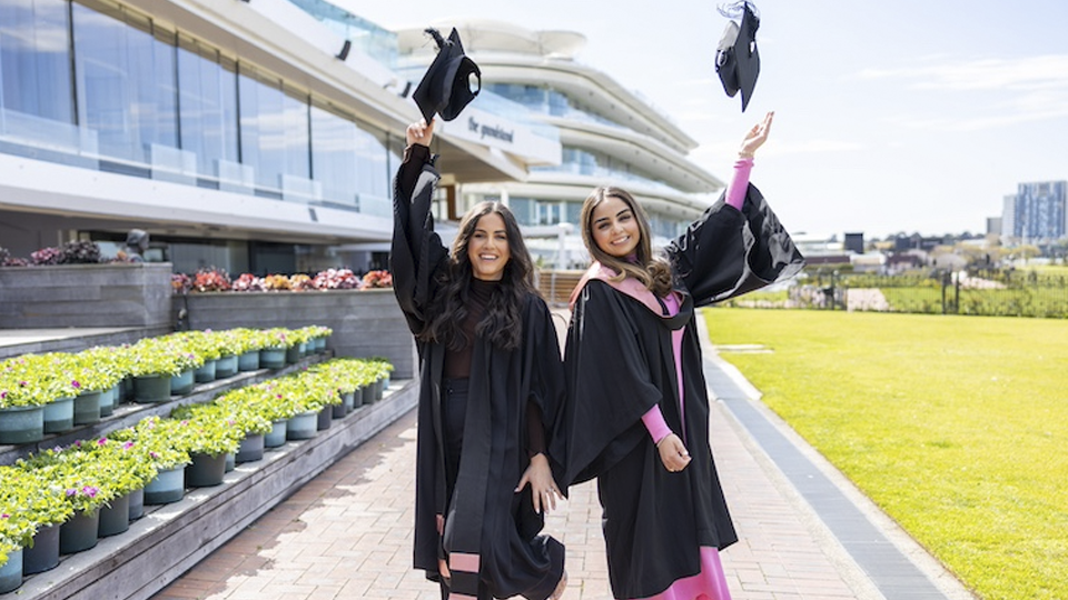 VU students graduating