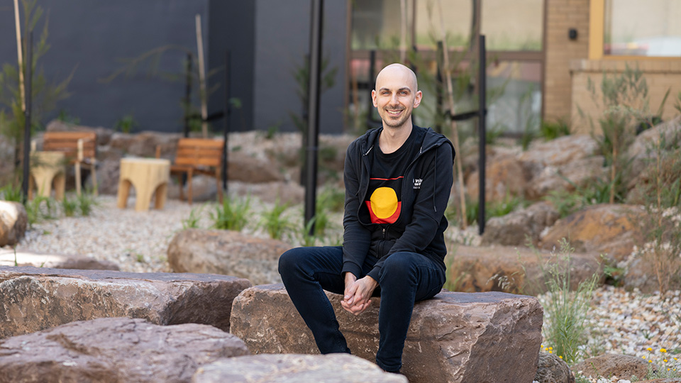 Marcus Brooke, indigenous staff member