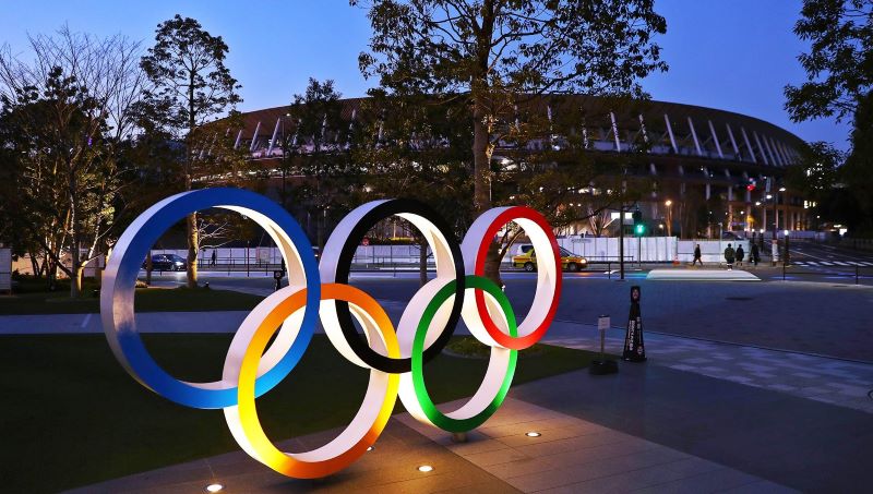  Tokyo Olympic rings