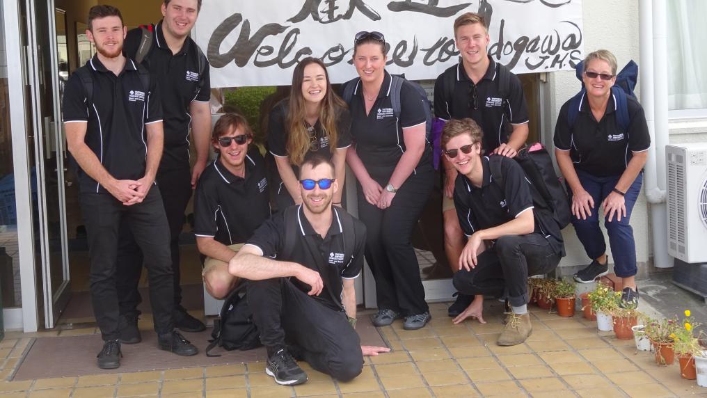 New Colombo Plan, VU students at Japan's Adogawa Junior High School